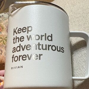 MiiR White travel Mug